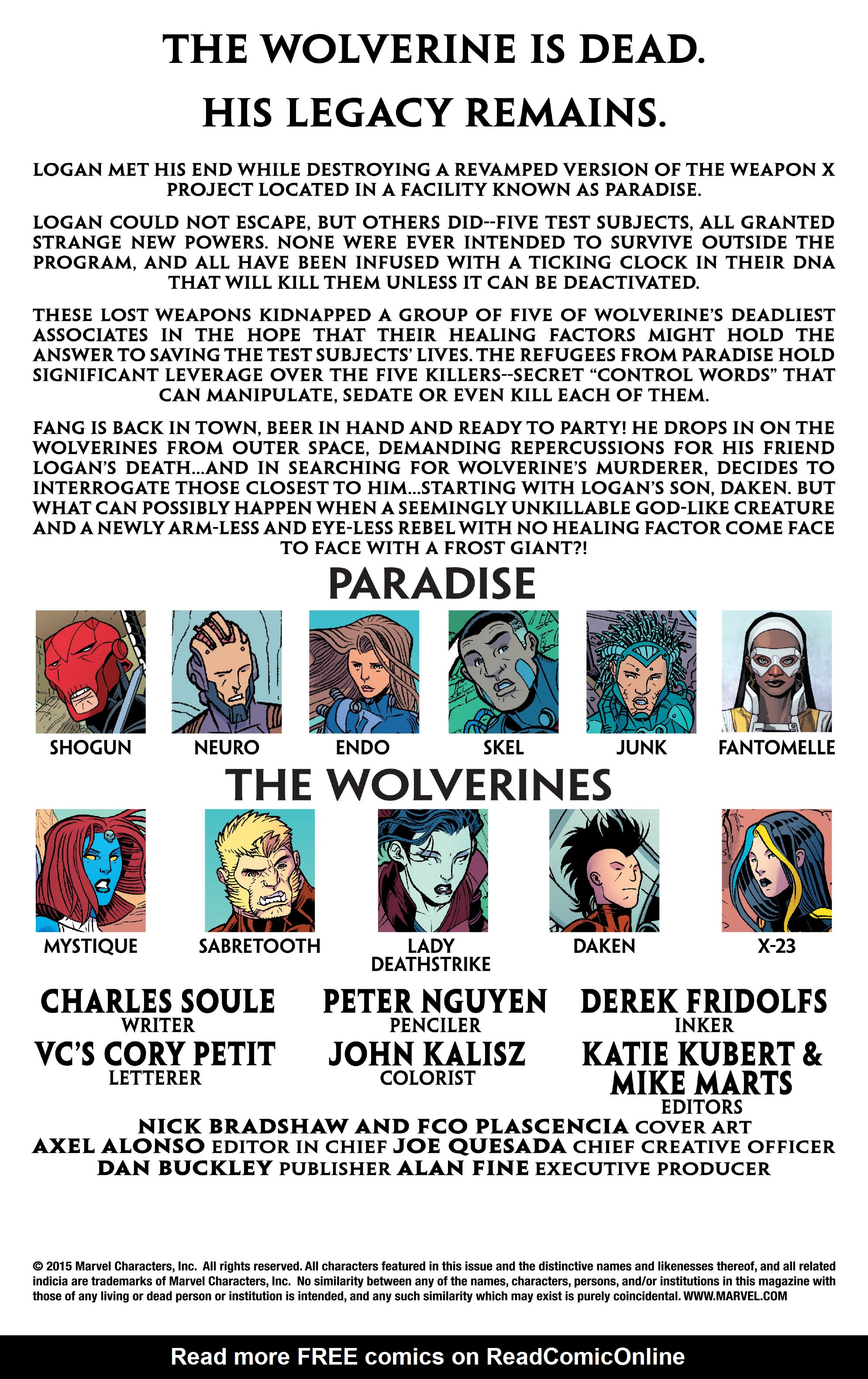 Read online Wolverines comic -  Issue #9 - 2