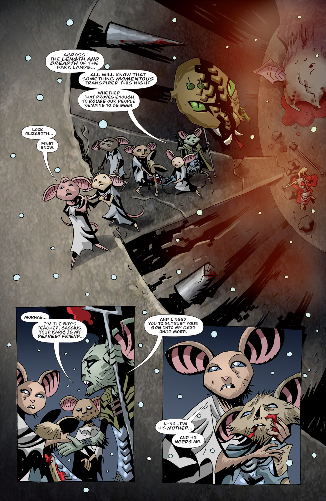 Read online The Mice Templar Volume 2: Destiny comic -  Issue #9 - 35