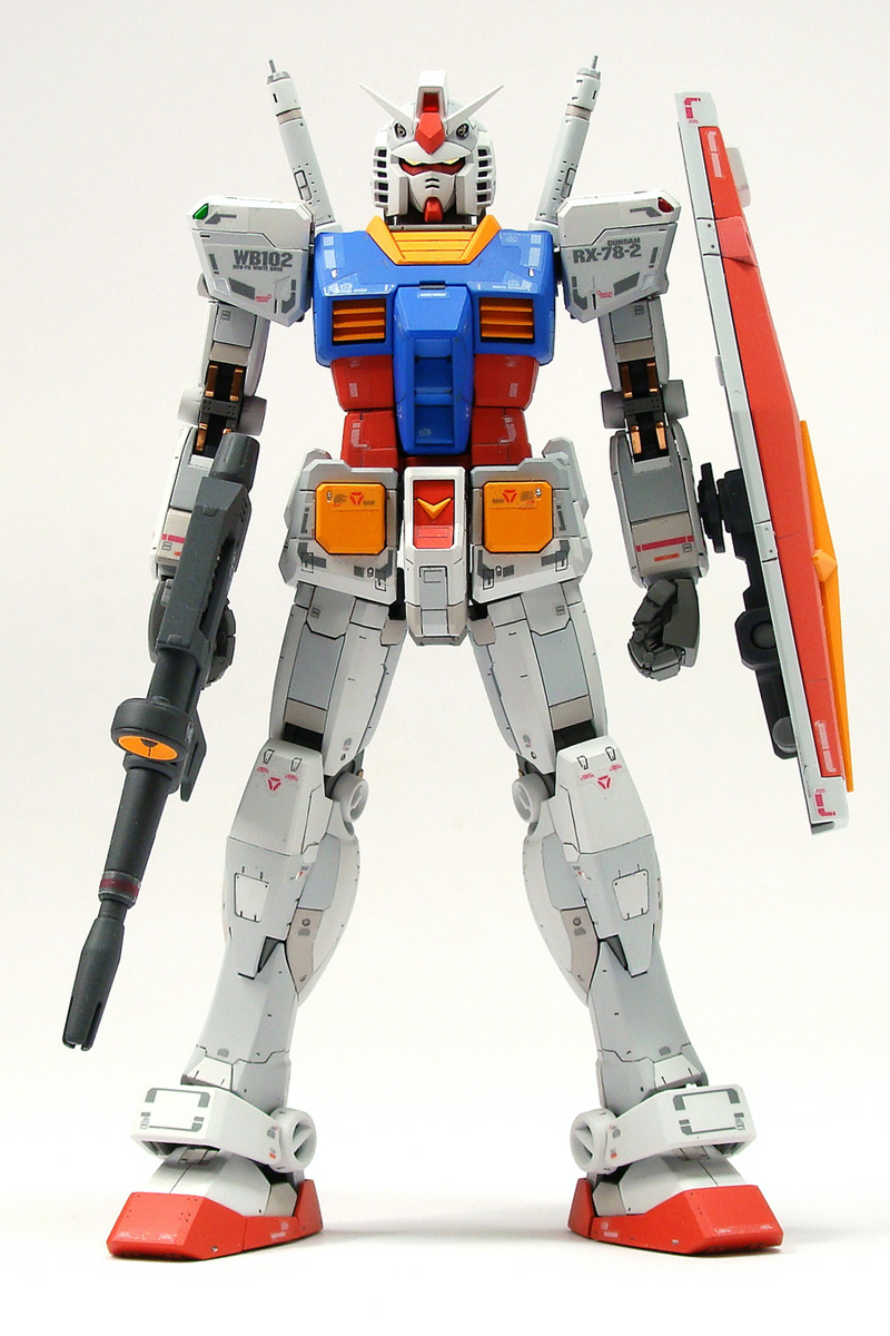 RG 1/144 RX-78-2 Gundam painted build by Chorock - Gundam Kits Collection News and Reviews 1 144 rg rx 78 2 gundam