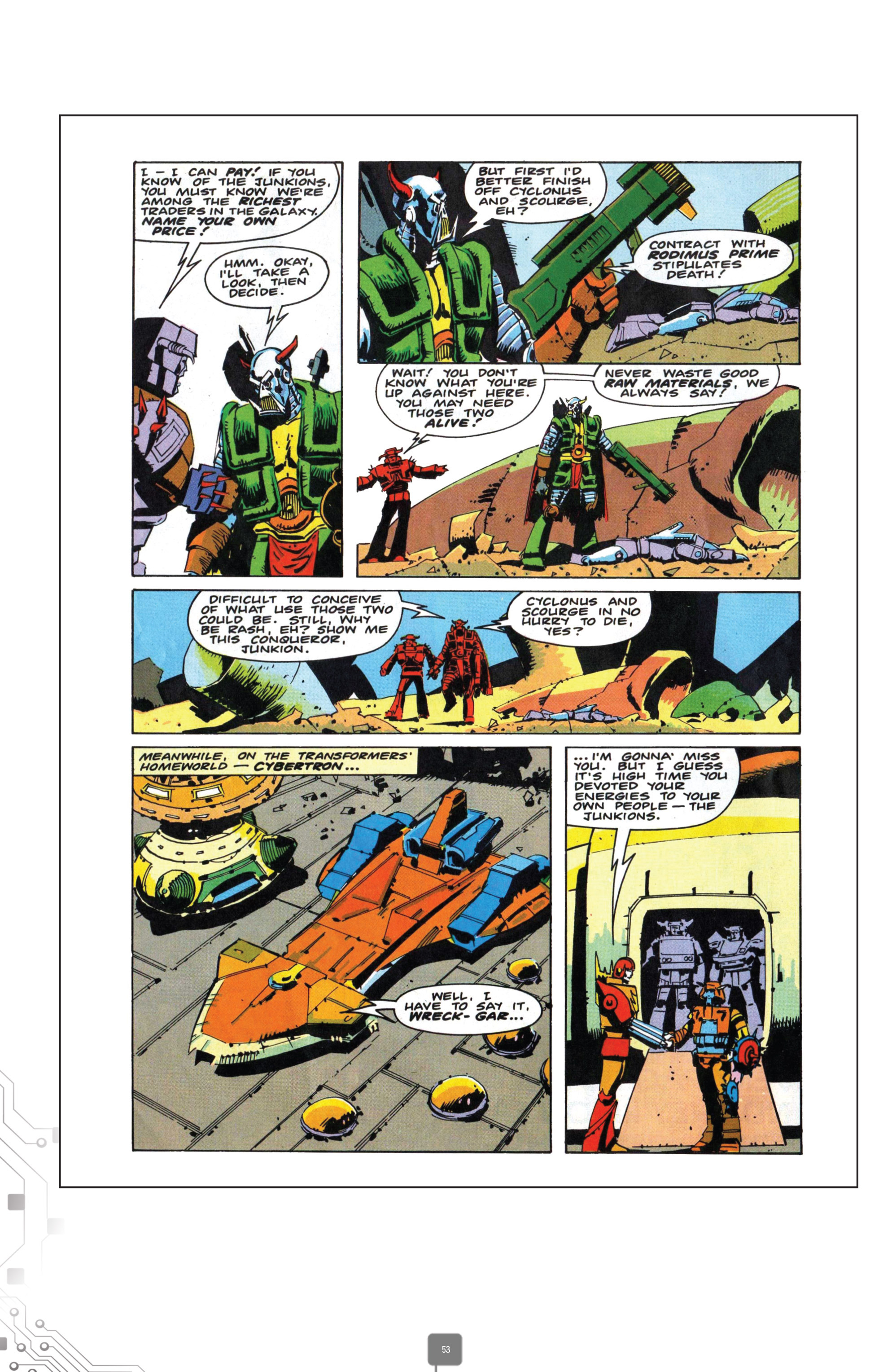 Read online The Transformers Classics UK comic - Issue # TPB 5 - 55