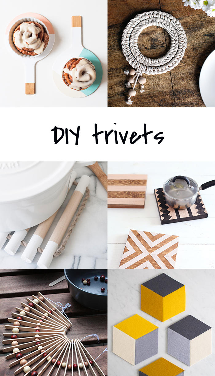 7 DIY to try trivets