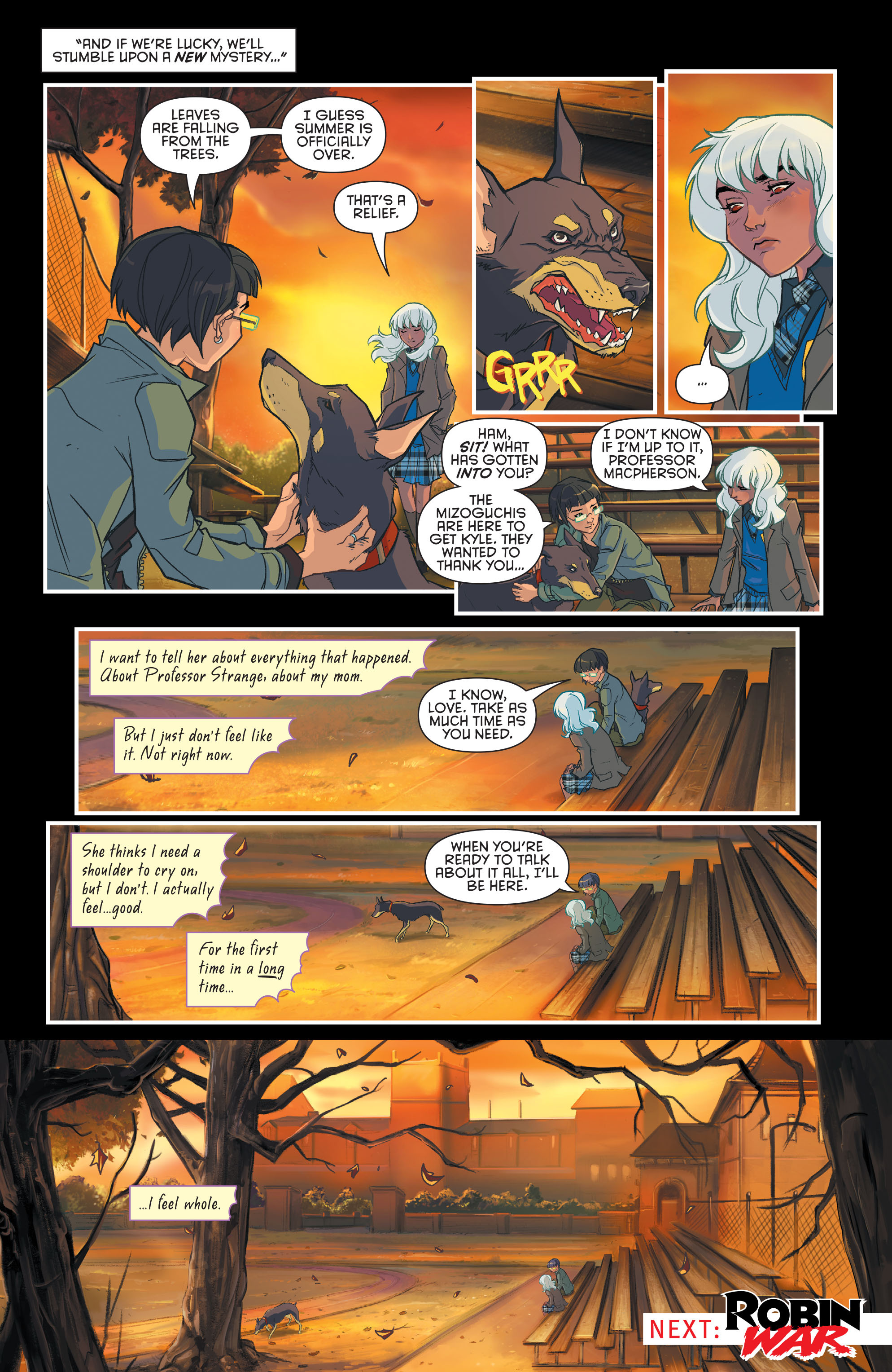 Read online Gotham Academy comic -  Issue #12 - 22