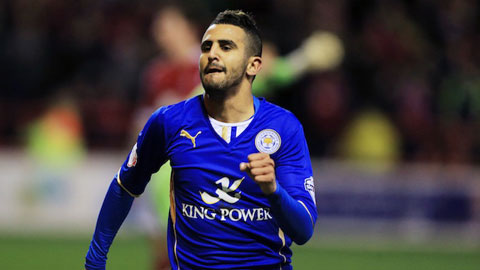 Mahrez đang tỏa sáng rực rỡ trong đội hình Leicester