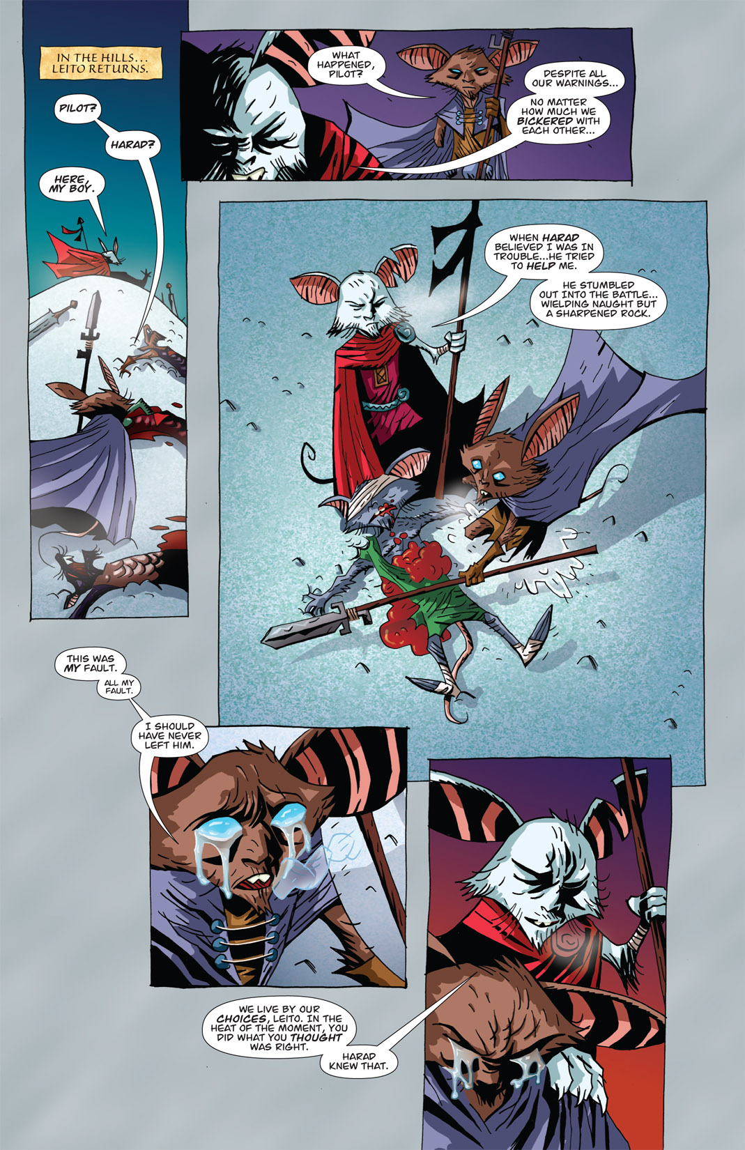 Read online The Mice Templar Volume 3: A Midwinter Night's Dream comic -  Issue #7 - 24