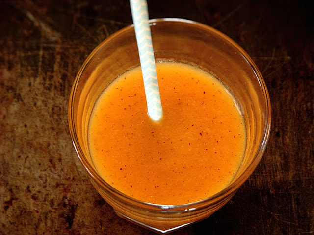 Cocktail bio fait maison pour l'hiver recette de jus de fruits bio