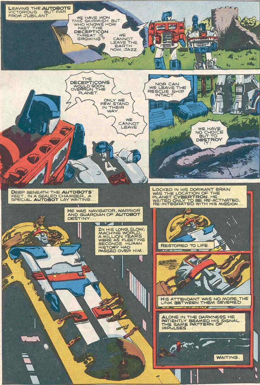 Read online The Transformers (1984) comic -  Issue #34 - 22
