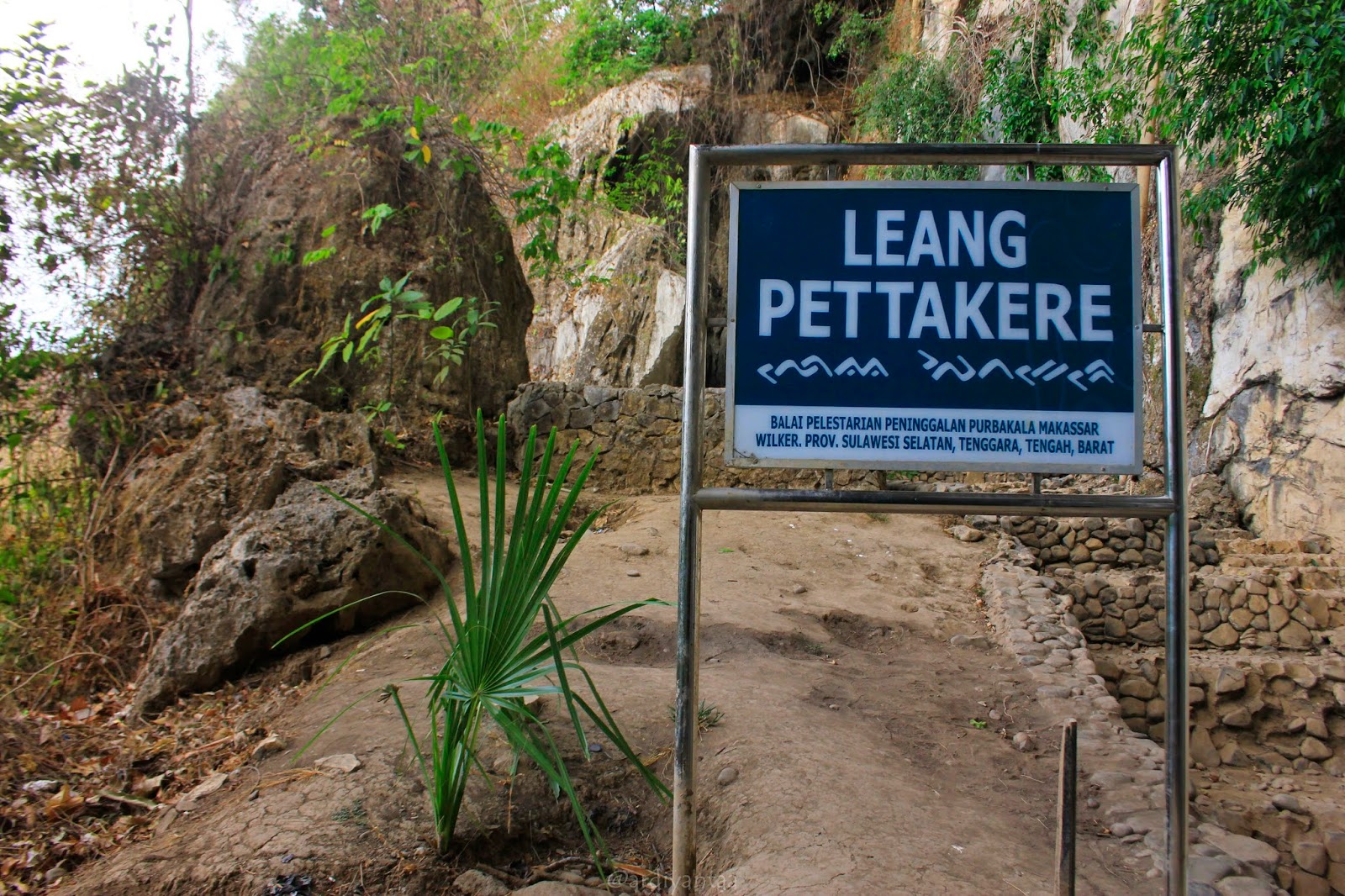 Lukisan Di Dinding Gua Leang Sulawesi Selatan | Sabalukisan