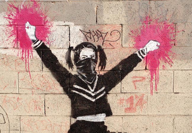 Yesh Banksy The World S Most Wanted Graffiti Artist
