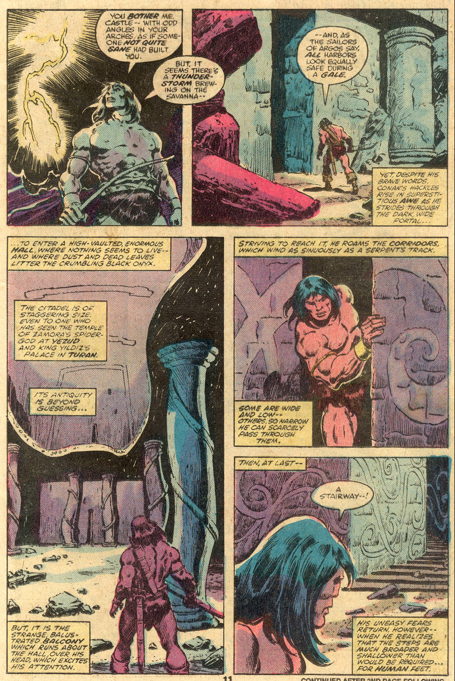 Read online Conan the Barbarian (1970) comic -  Issue #105 - 9