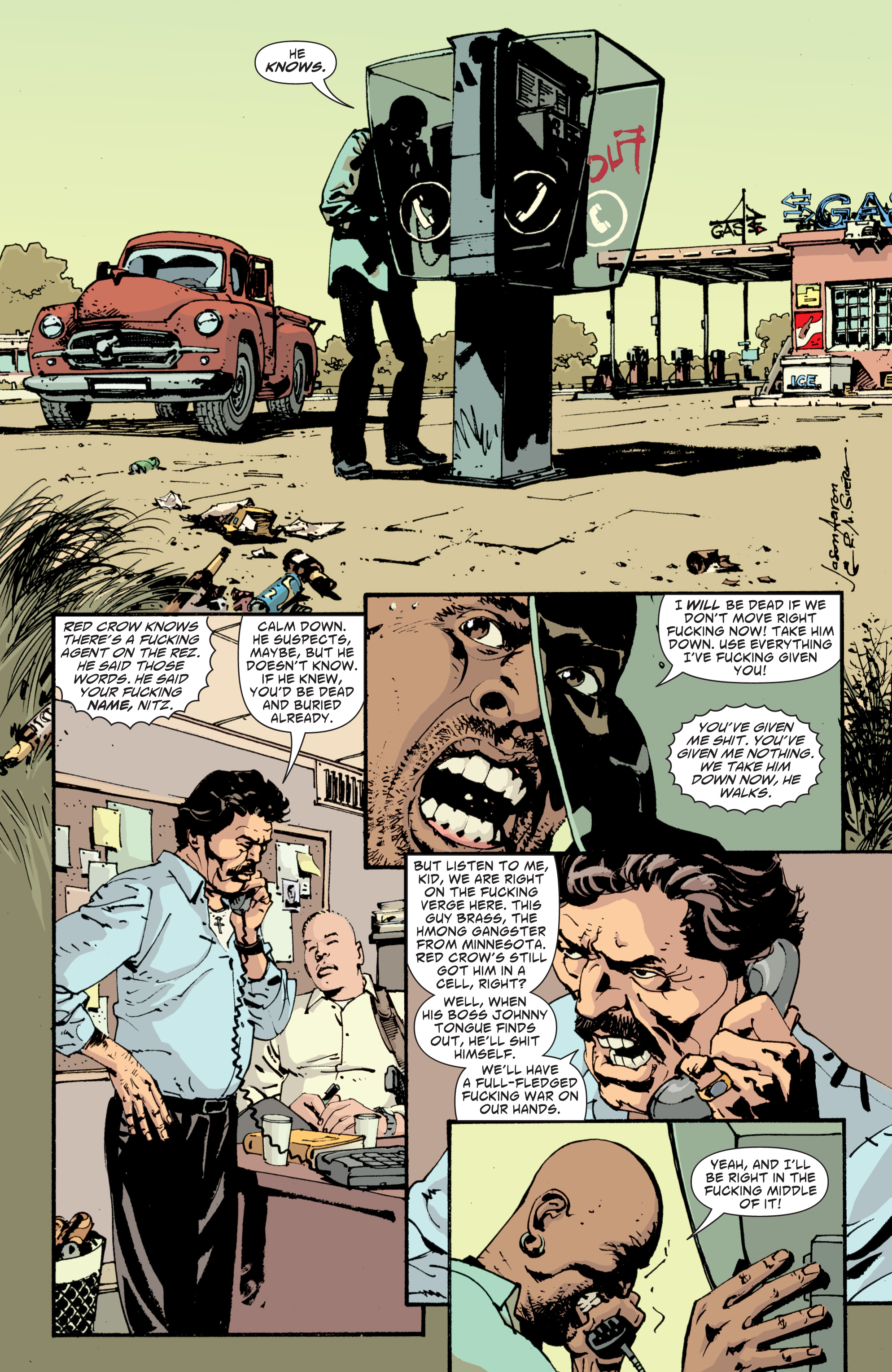 Read online Scalped comic -  Issue #30 - 14