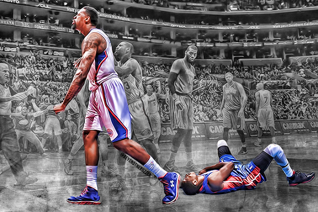 deandre jordan posterizes brandon knight