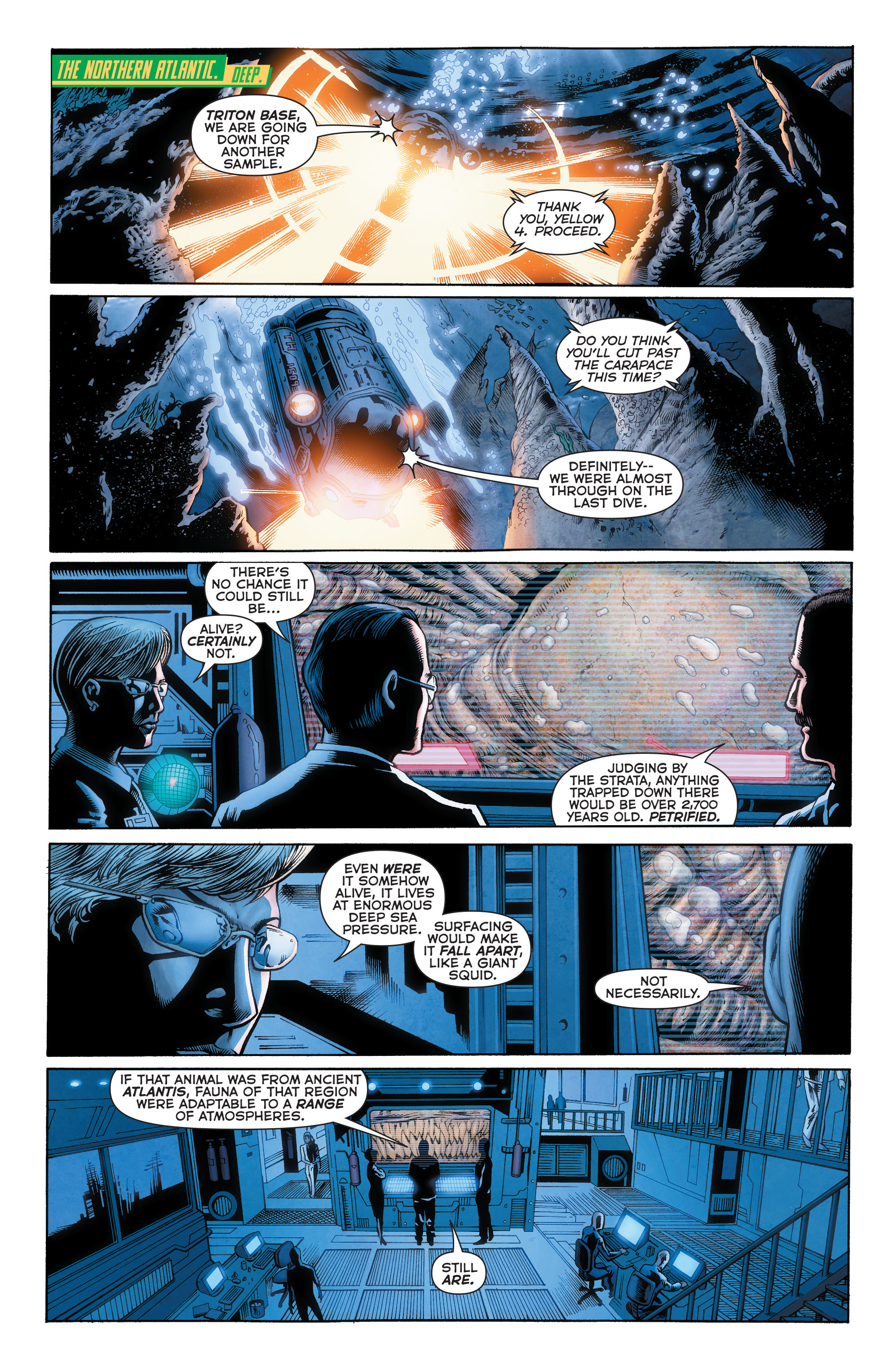 Read online Aquaman (2011) comic -  Issue #26 - 2
