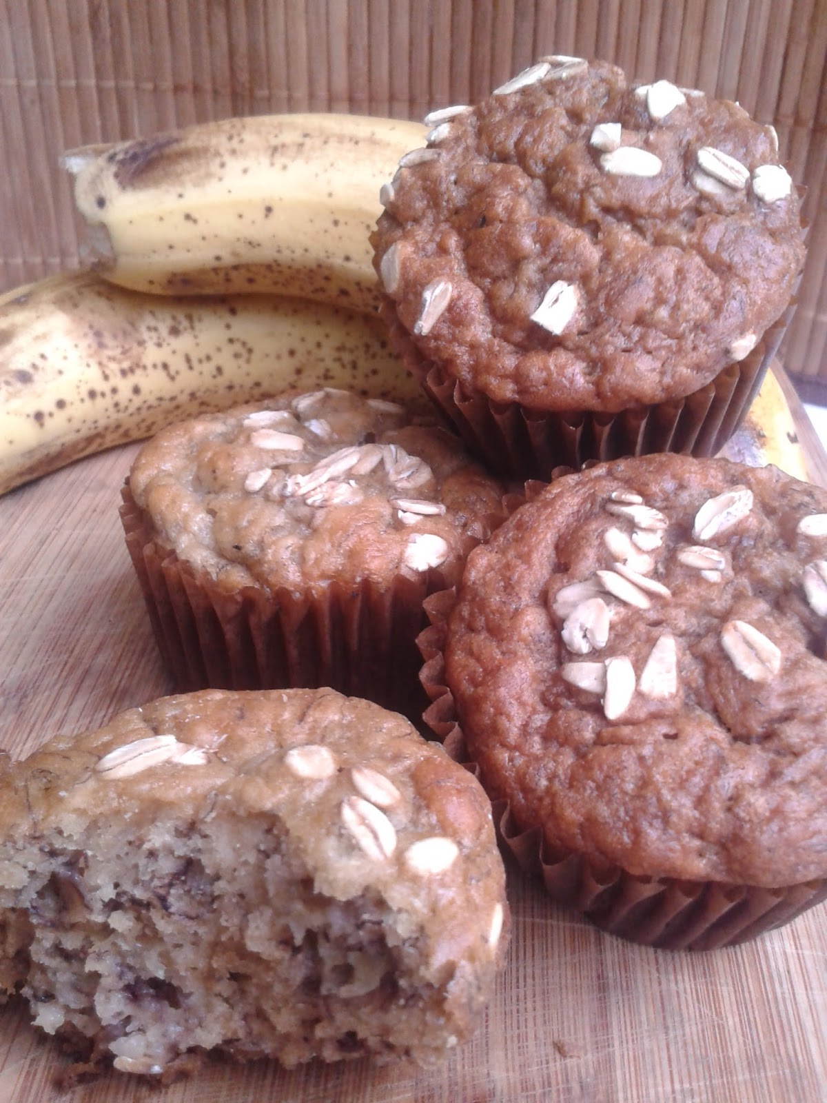 MY COOKING TIME Muffins de Plátano