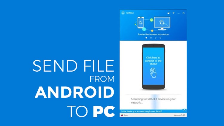 Cara Super Cepat Mengirim File dari Android ke PC dengan SHAREit Cara Super Cepat Mengirim File dari Android ke PC dengan SHAREit