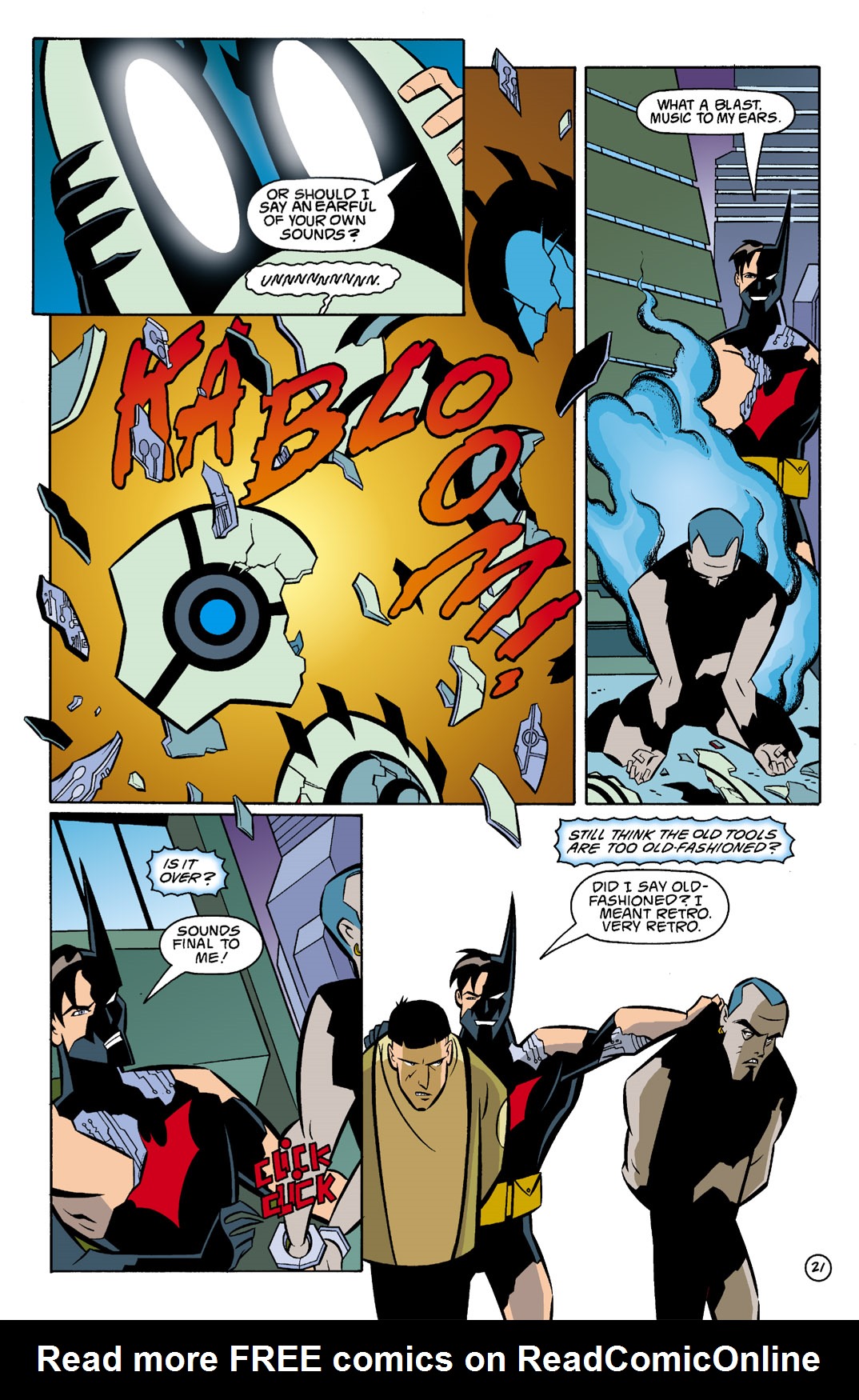 Read online Batman Beyond [II] comic -  Issue #5 - 22
