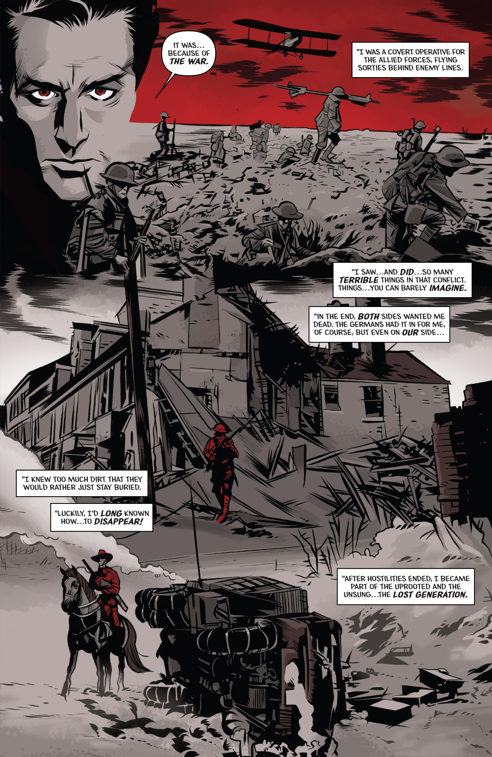 Read online The Shadow: Year One comic -  Issue #7 - 24