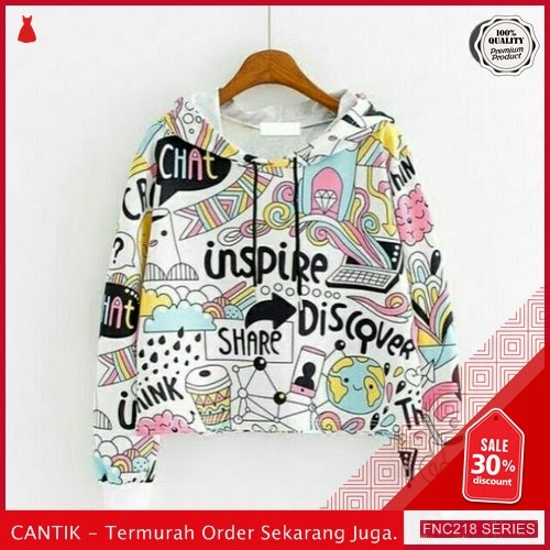 FNC218S51 Sweater Hoodie Hip Hop Wanita Babyterry BMGShop Serba 50 Ribuan