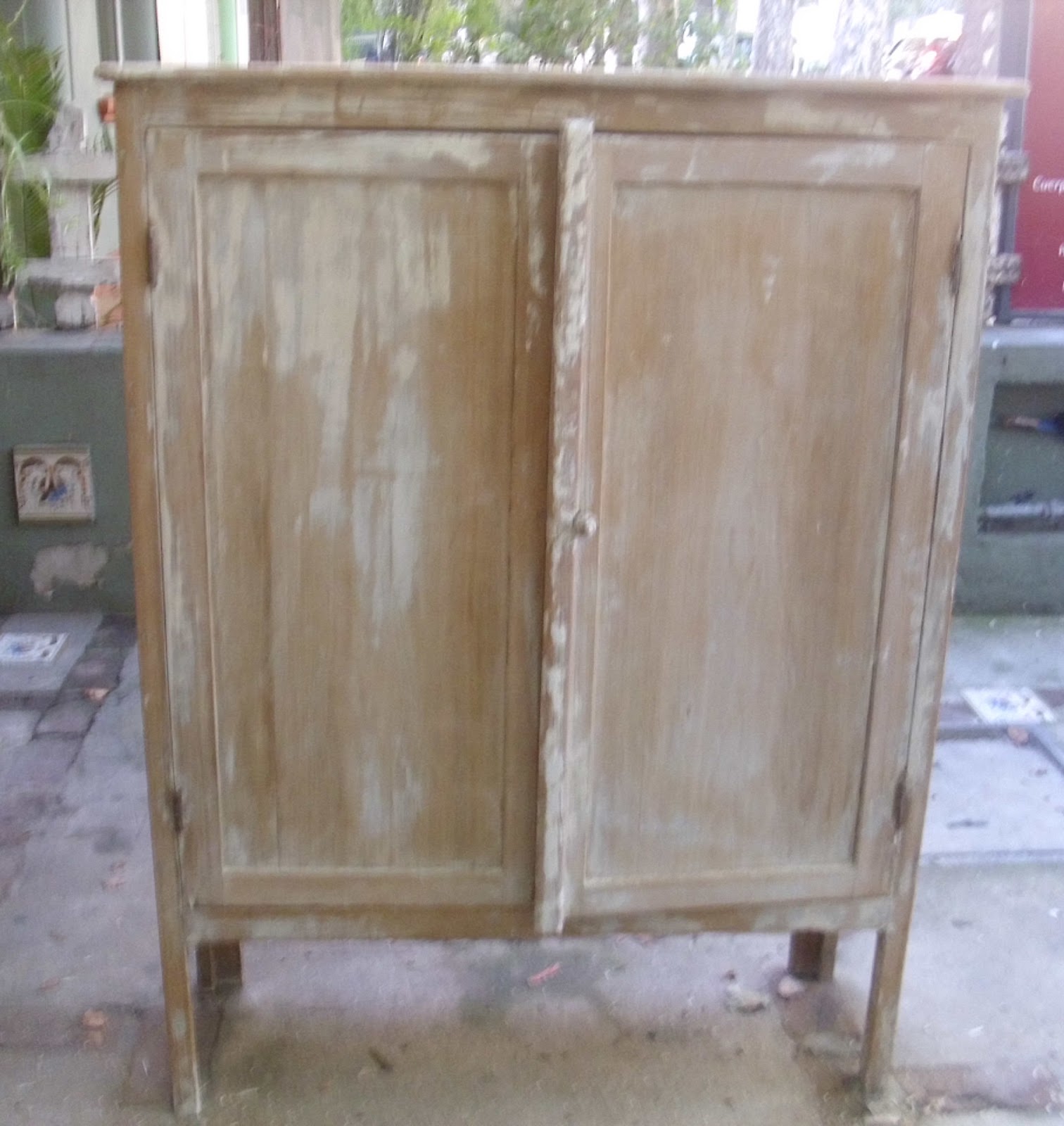 Muebles & Cosas del Pasado: Antiguo aparador de cocina en pinotea