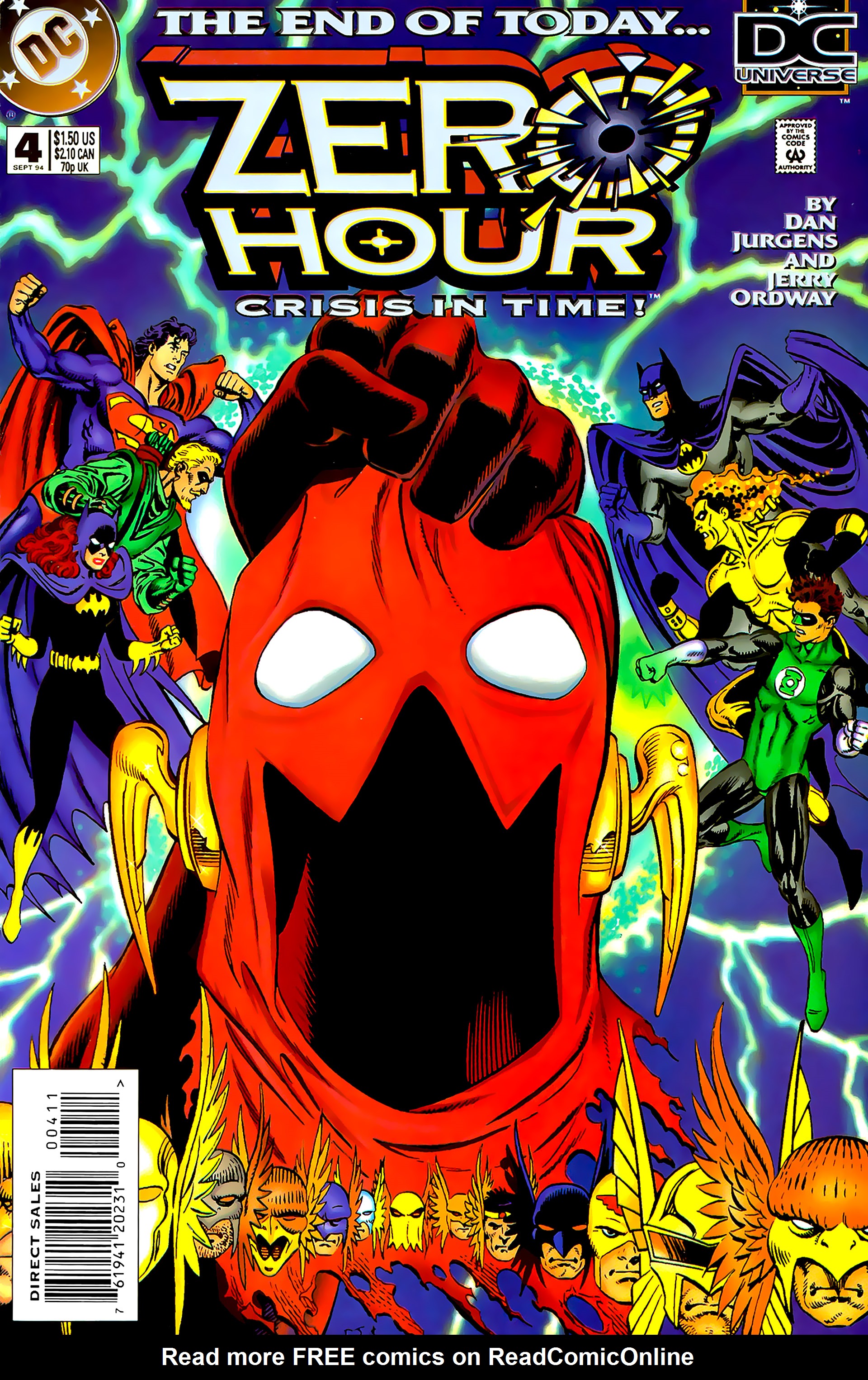 Read online Zero Hour: Crisis in Time comic -  Issue #4 - 1