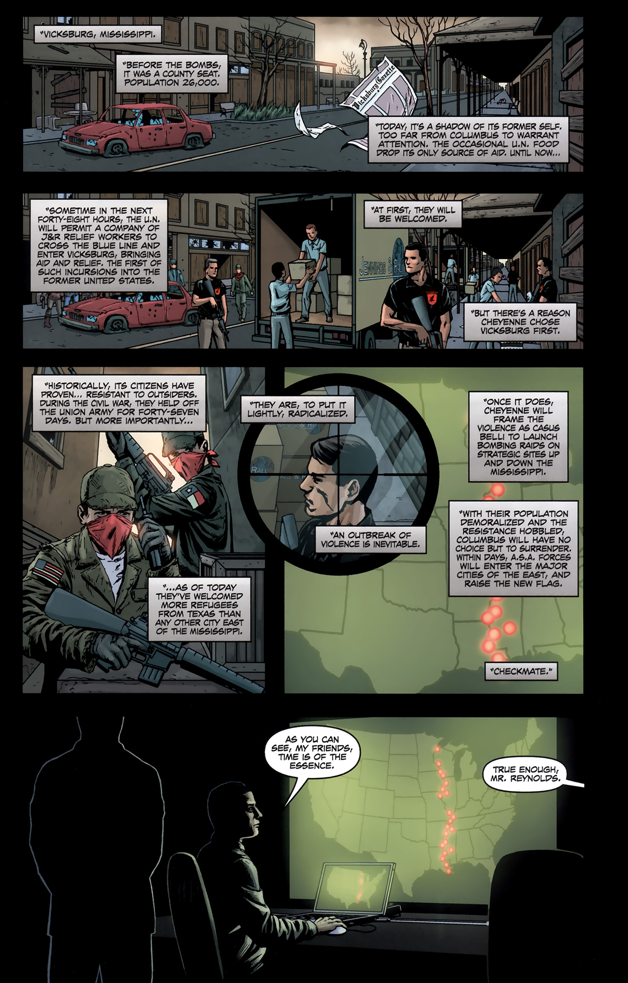 Read online Jericho comic -  Issue #6 - 12