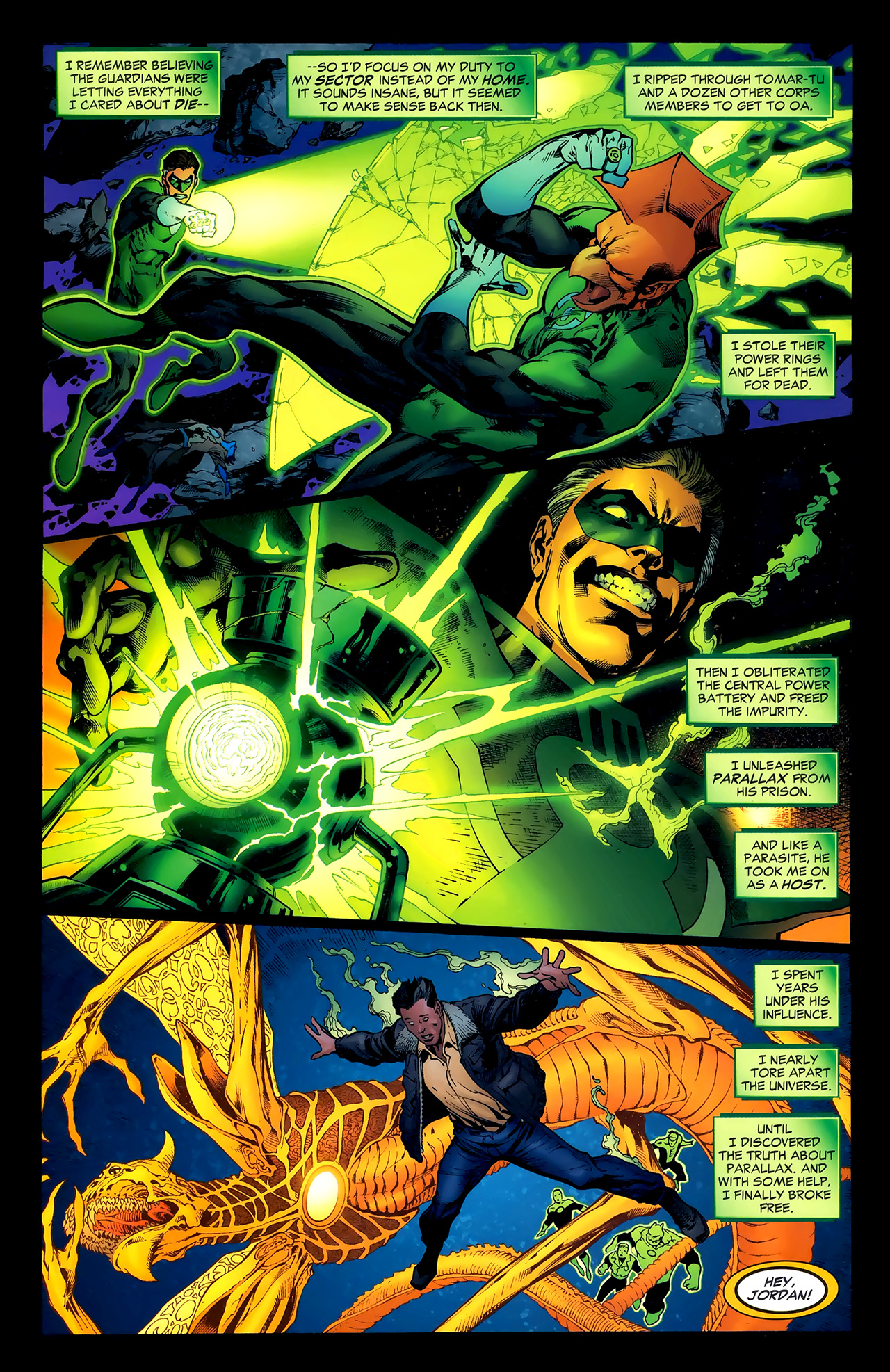 Read online Green Lantern (2005) comic -  Issue #11 - 4