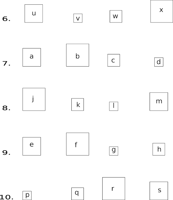 Mengurutkan Gambar Bangun Datar Persegi atau Segiempat- Soal Matematika Kelas 2 SD Mengurutkan Gambar Bangun Datar Persegi atau Segiempat- Soal Matematika Kelas 2 SD