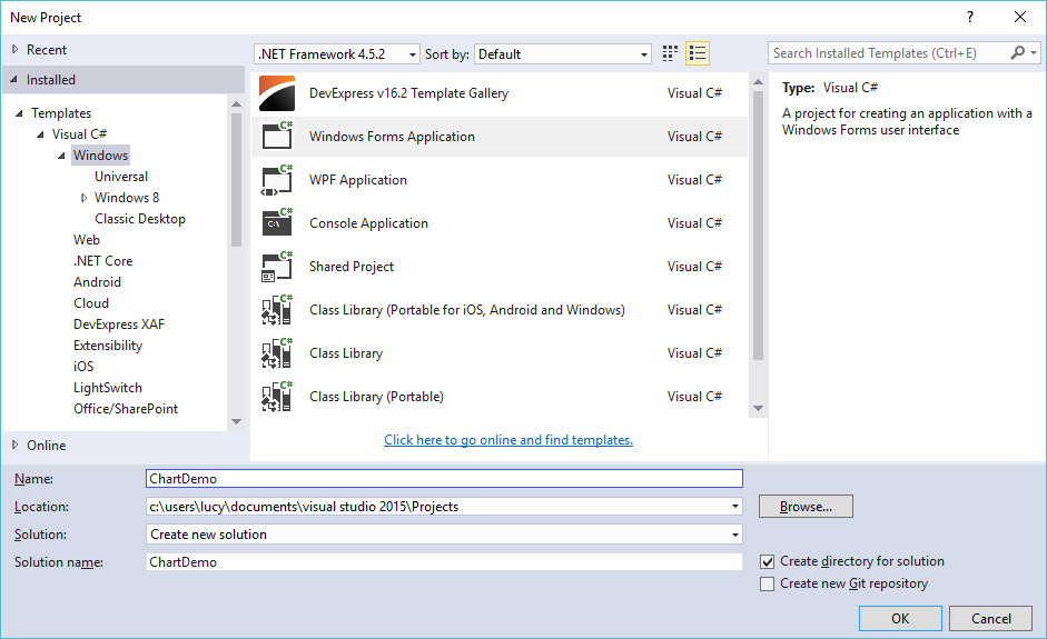 chart graph c#