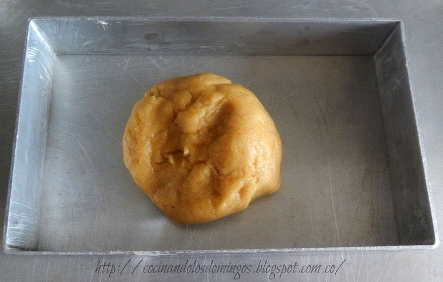 Cuadrados de coco y dulce de leche