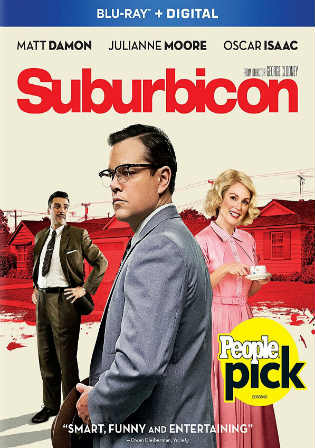 Suburbicon 2017 BRRip 300MB English 480p ESub