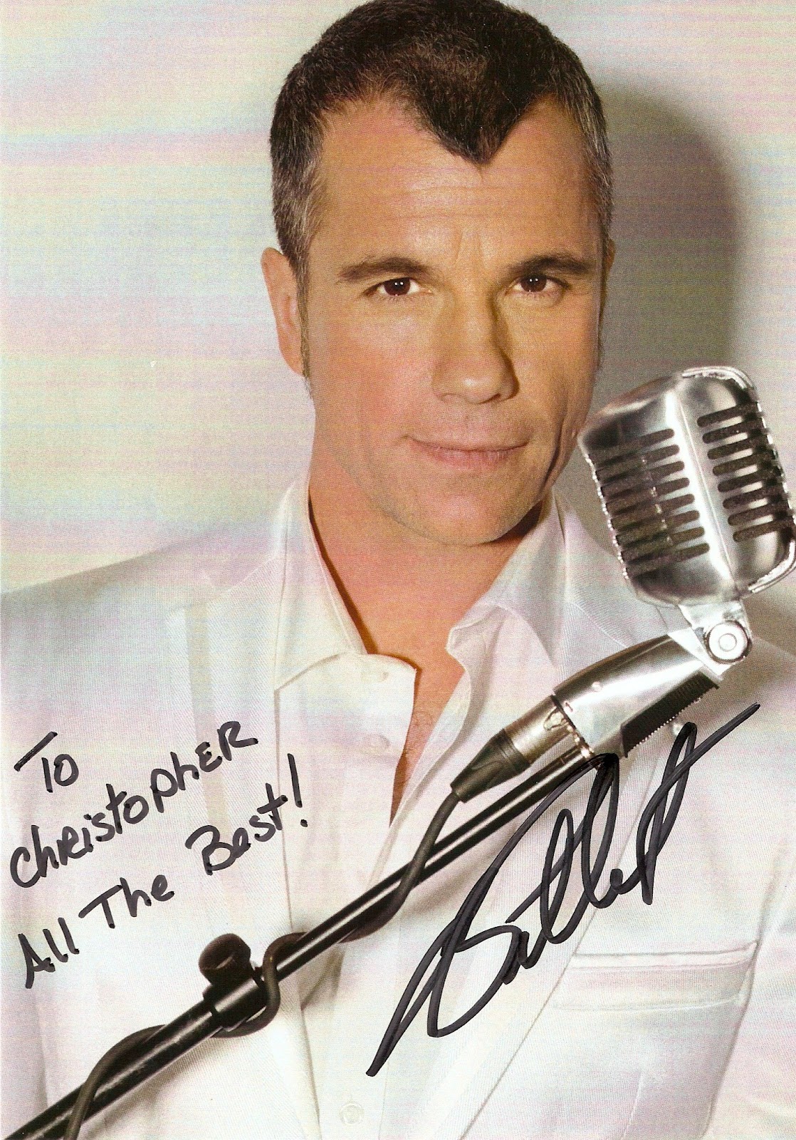 Chris Autographs Bruno Pelletier
