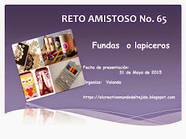 Reto 65. Apresentação em 31/05/2015. Participem!