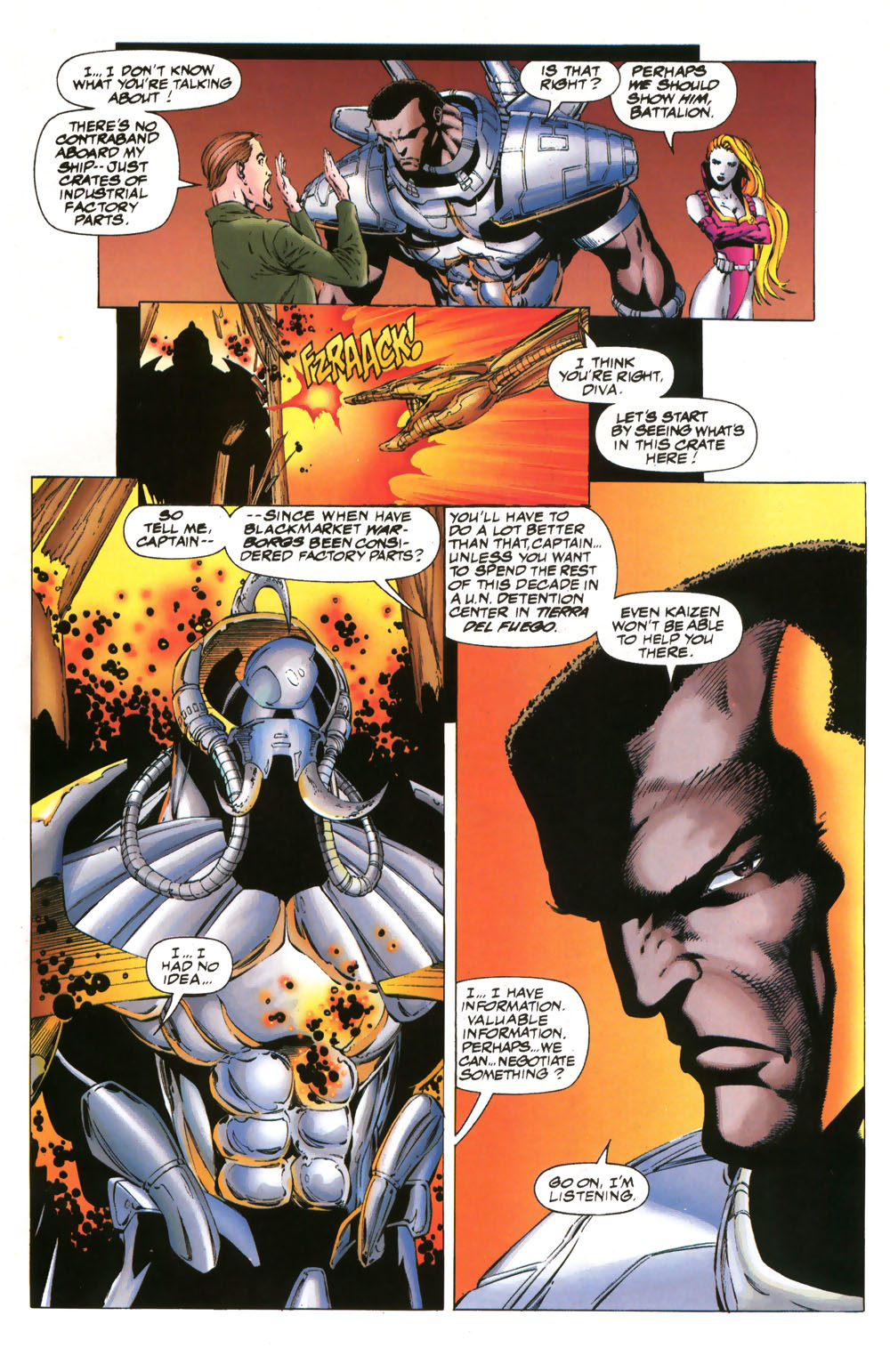 Read online Stormwatch (1993) comic -  Issue #6 - 9