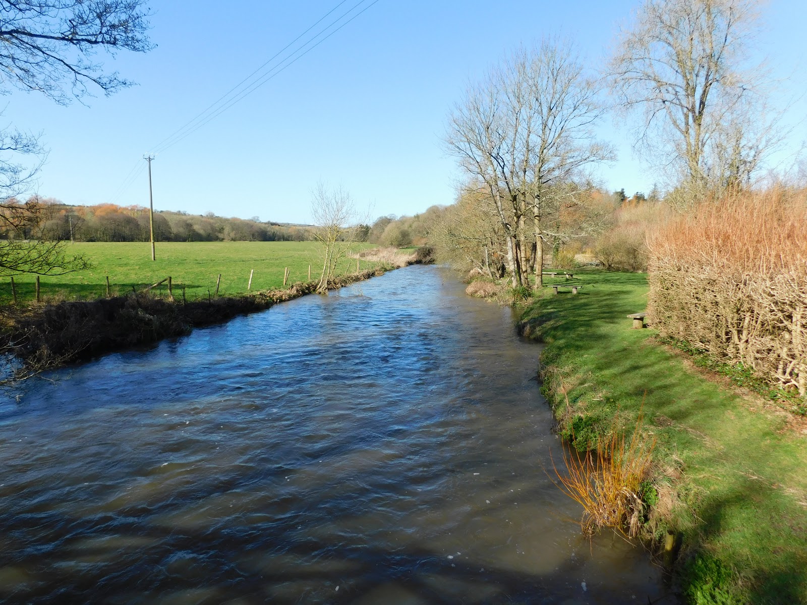 Corfu Blues and Global Views Chilfrome and Frampton, Dorset; Floods