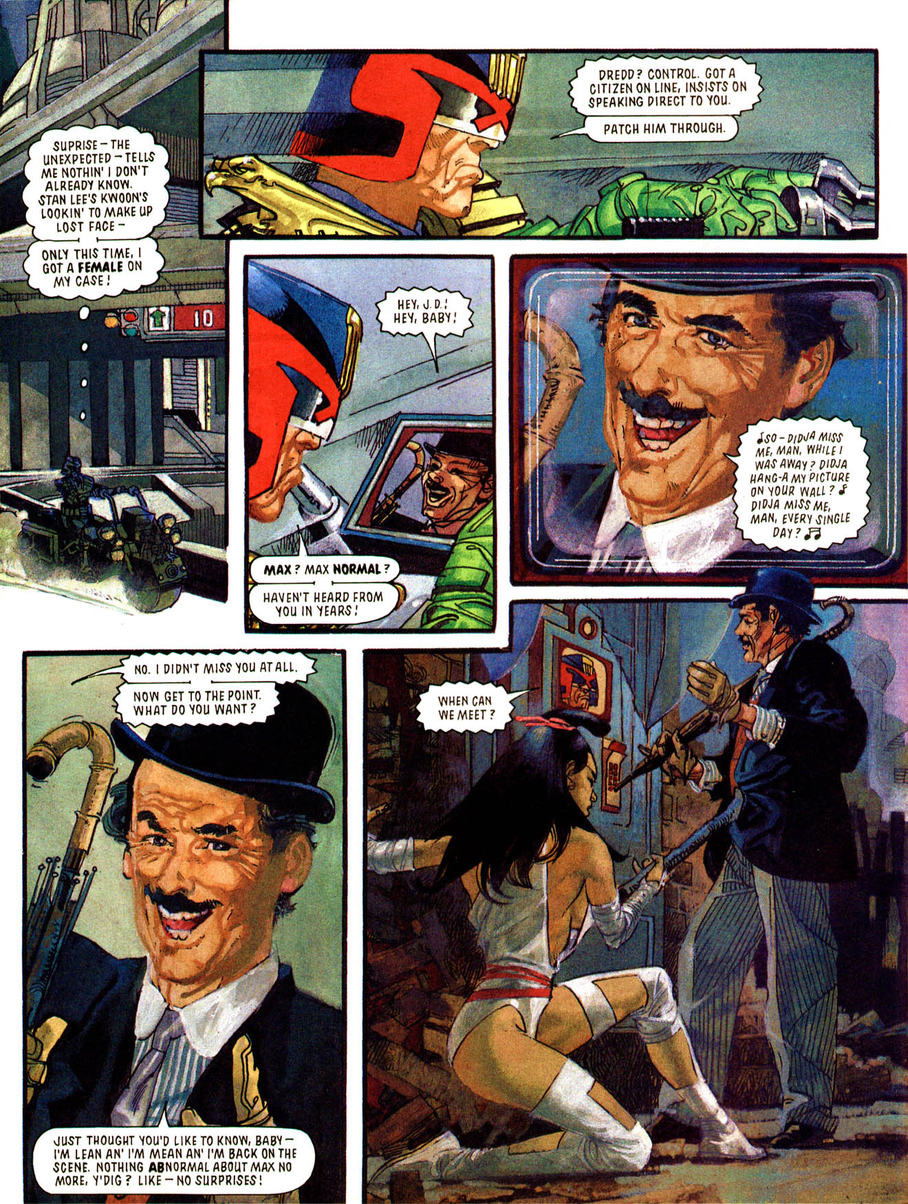 Read online Judge Dredd: The Complete Case Files comic -  Issue # TPB 16 (Part 2) - 160