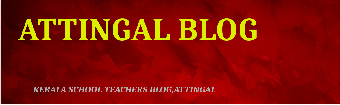                                ATTINGAL BLOG