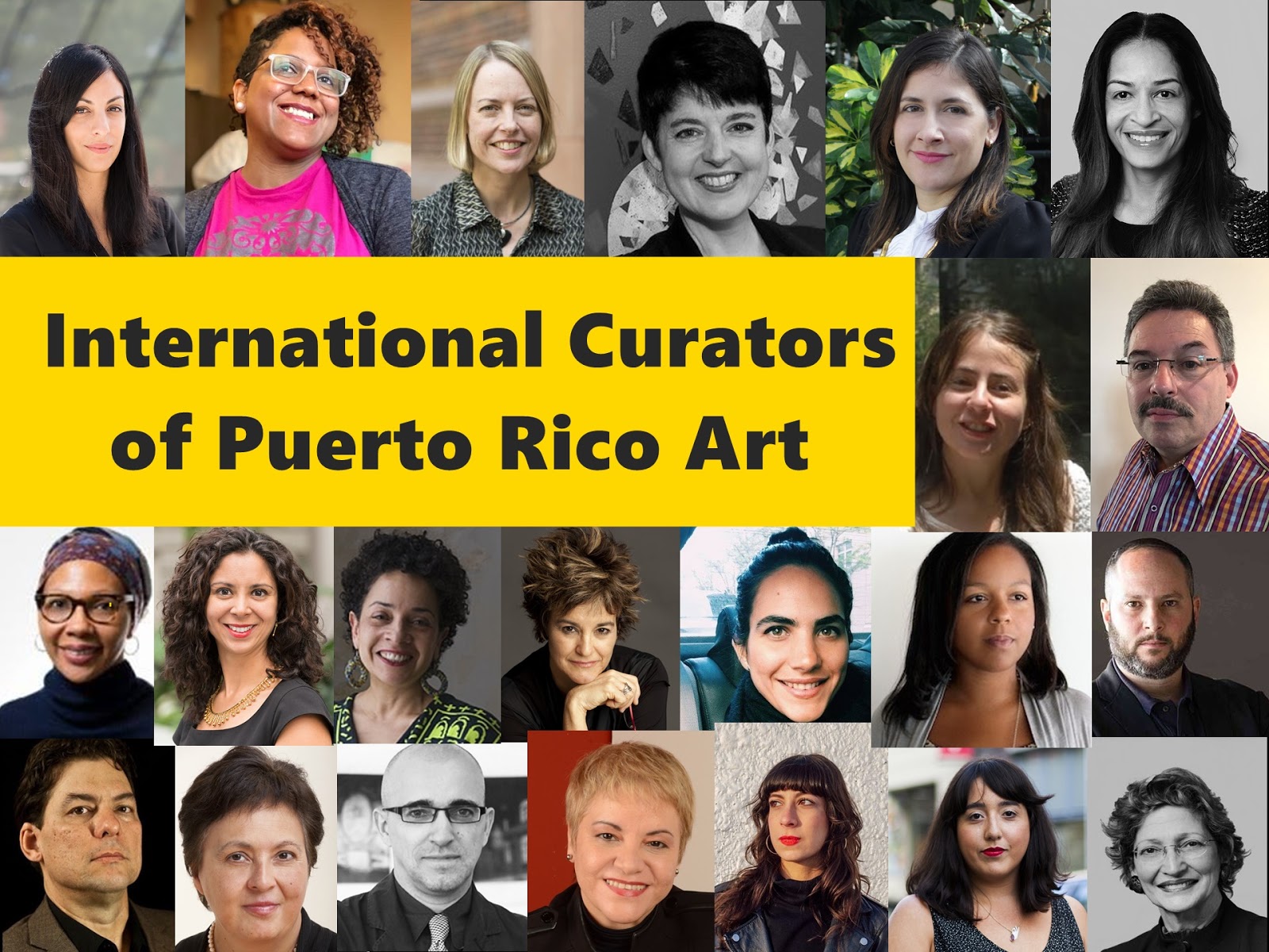 The most influential international curators specialized of Puerto Rico Art