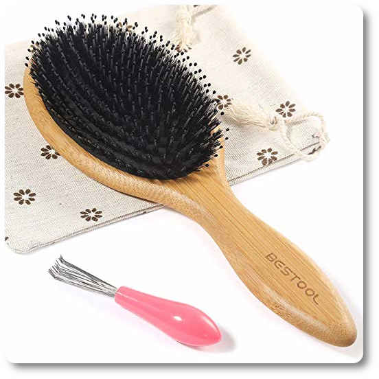 Hairbrushy Com Boar Bristle Brush Vs Bamboo Brush