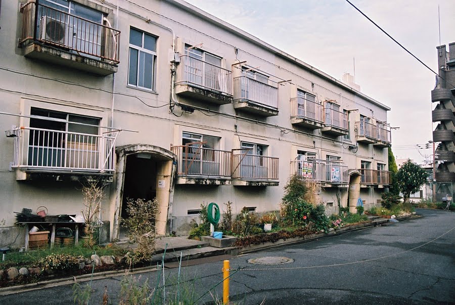 "Danchi" (publichousing complexes) in Osaka