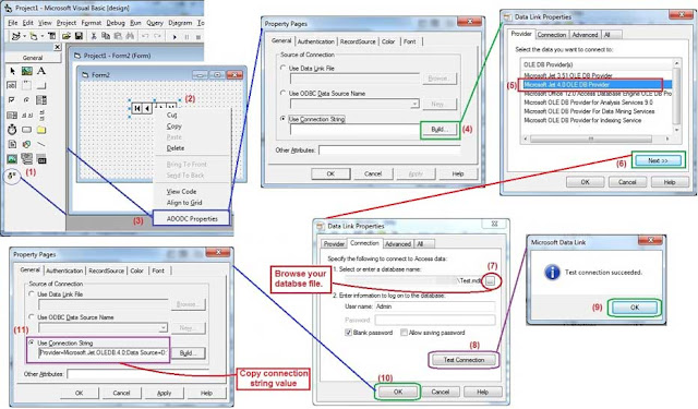 Find and Add ADO Data (ADODC) Component in VB6.0 easy tips ...