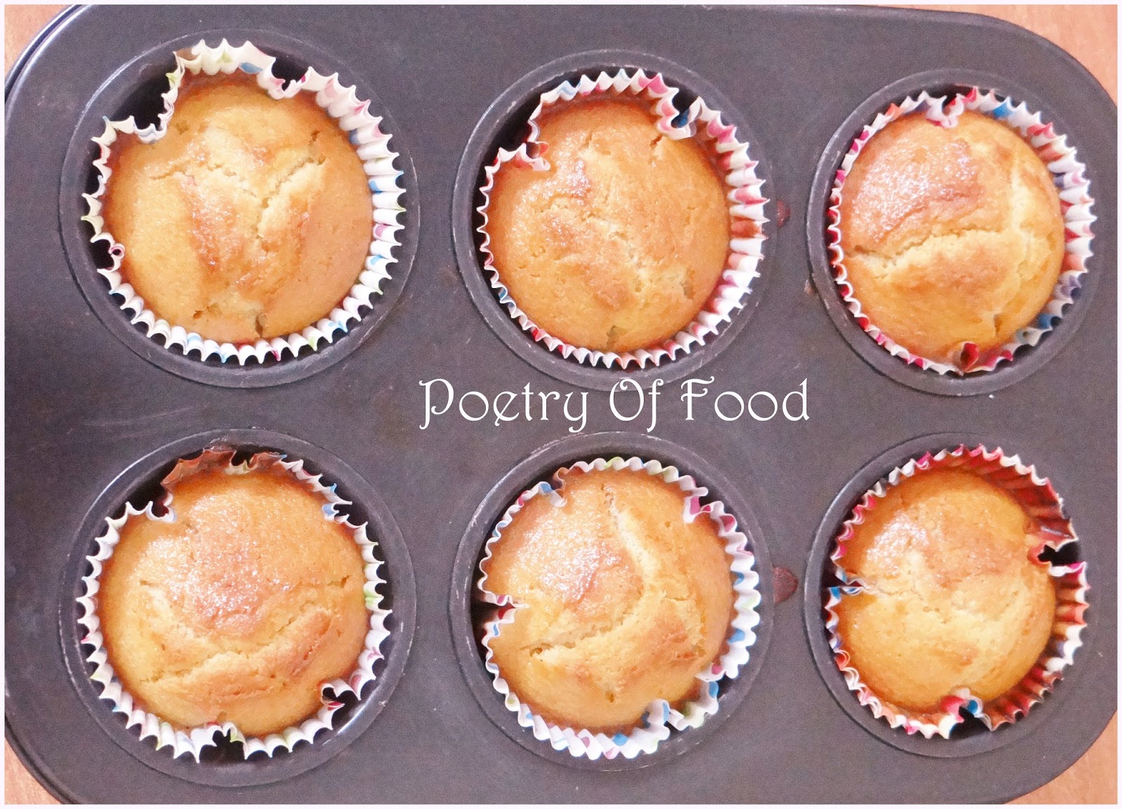 Poetry of Food: Basic Sponge Cake ( Cup Cakes)...!