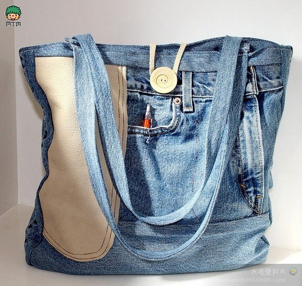 Bags denim jeans photo ~ DIY Tutorial Ideas!