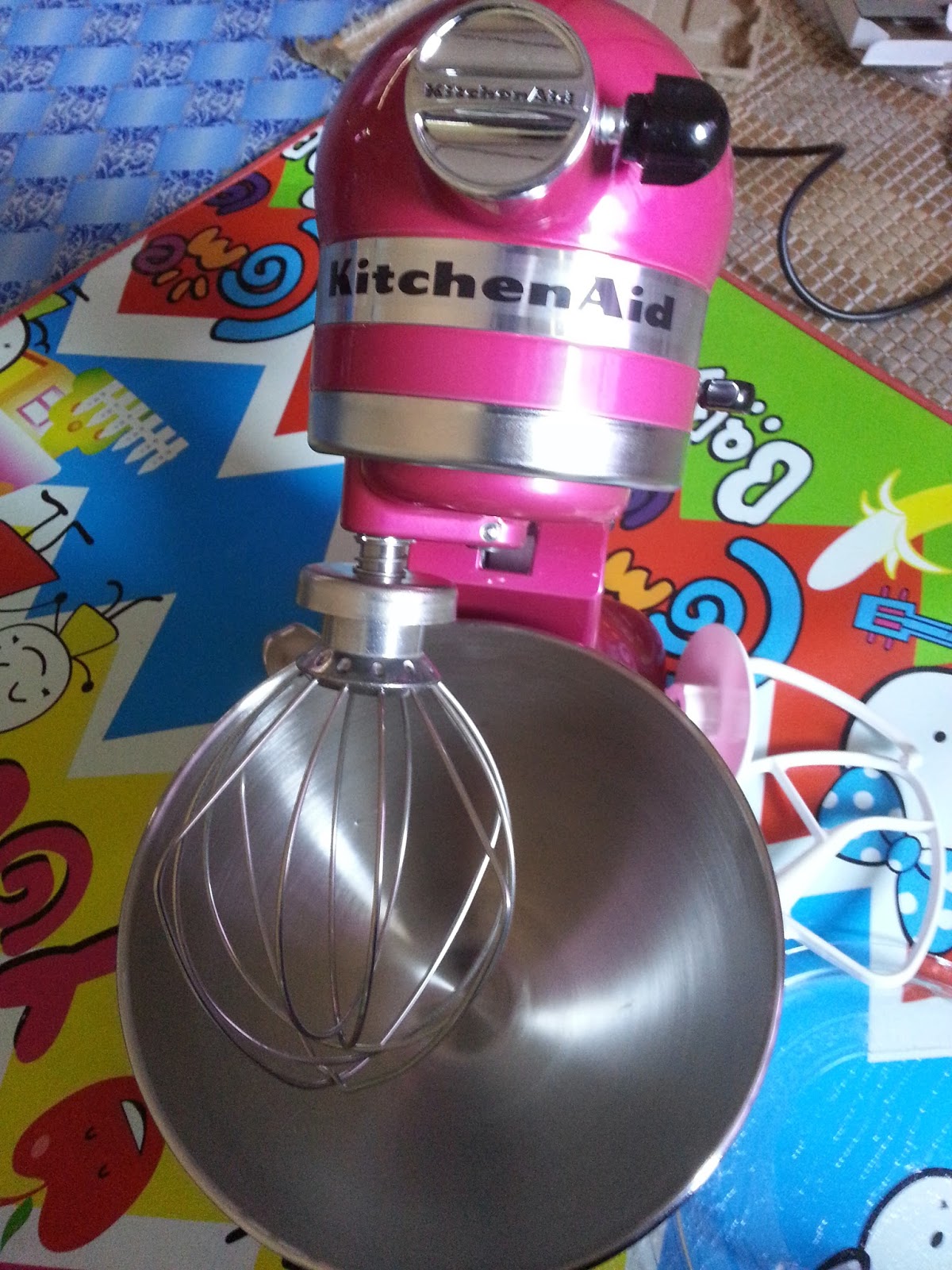 MengHarap Hidayah ALLAH SWT... Rasberry Ice Artisan KitchenAid Stand Mixer