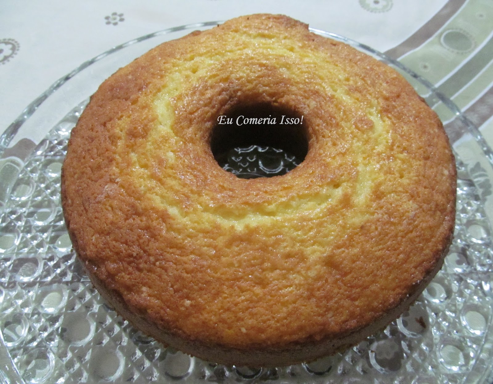 Eu Comeria Isso!: Bolo Simples de Leite em Pó