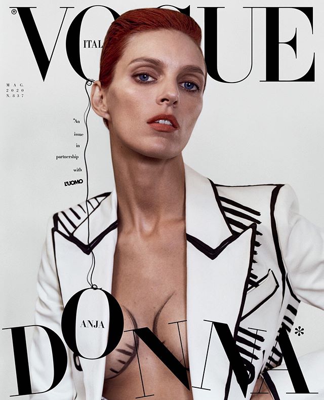 Karen Elson, Imaan Hammam & Gigi Hadid Cover Vogue Italia DNA Issue
