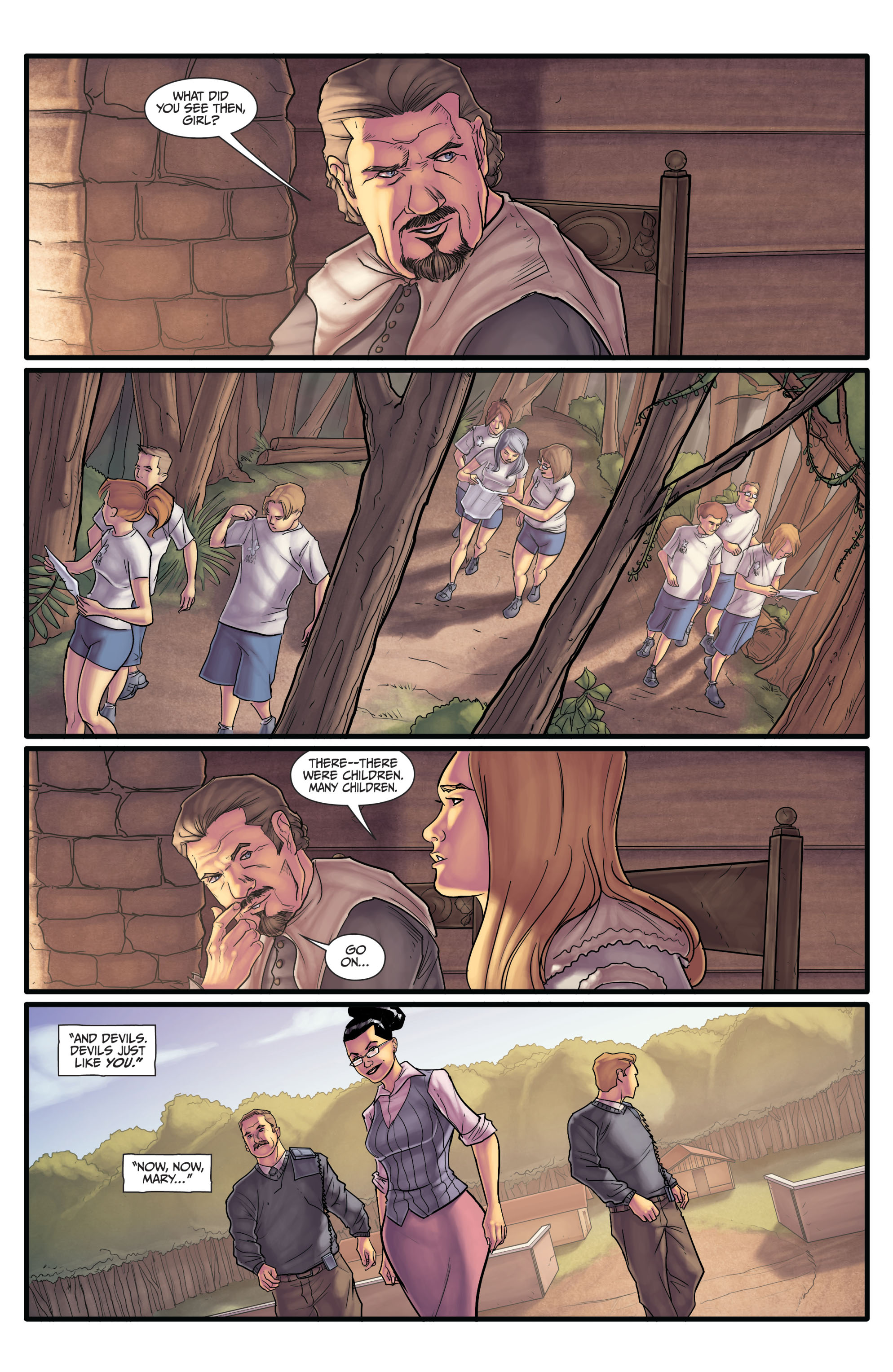 Read online Morning Glories comic -  Issue #14 - 27