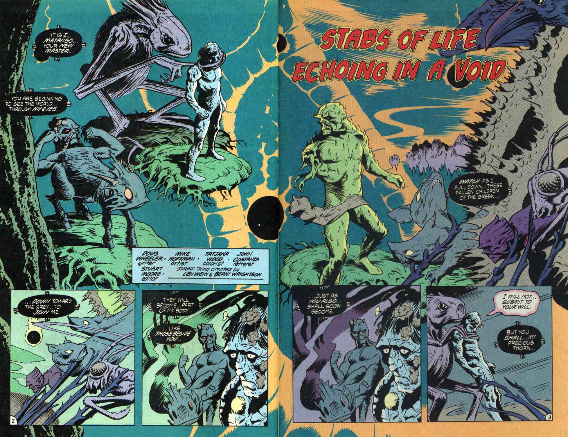 Swamp Thing (1982) Issue #107 #115 - English 3