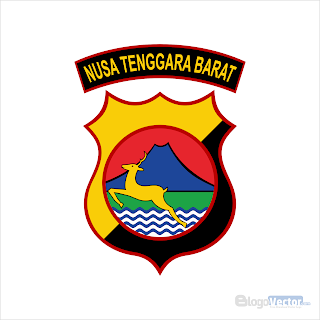 Polda Nusa Tenggara Barat Logo vector (.cdr)