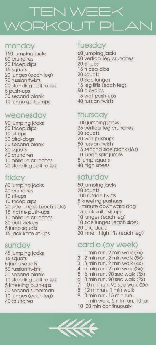 hover_share weight loss - 10 week workout plan
