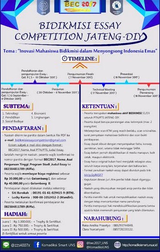 Cara buat essay untuk lomba image