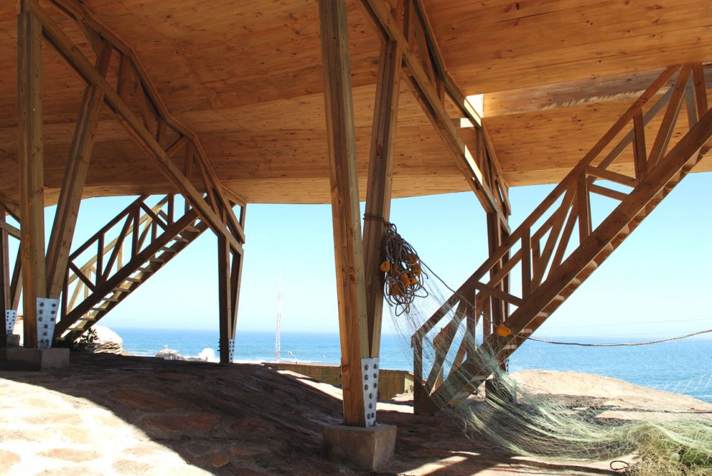 El Plan Z Arquitectura: Fernanda Asbún, Cubierta Mirador en Caleta Pellines